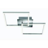 NADGRADNA STROP. SVETILKA QUADRO 24W KROM / SREBRNA