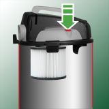 MULTIFUNKCIJSKI SESALEC ZA SUHO IN MOKRO SESANJE, SESANJE PEPELA TER IZPIHOVALEC.