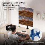 RAČUNALNIŠKI DODATEK VONHAUS NOSILEC ZA MONITOR 32" DVOJNI,VERTIKALNI,NAMIZNI