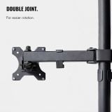 RAČUNALNIŠKI DODATEK VONHAUS NOSILEC ZA MONITOR 32" ZA 4 MONITORJE, NAMIZNI