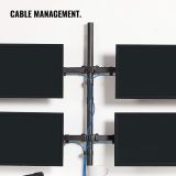 RAČUNALNIŠKI DODATEK VONHAUS NOSILEC ZA MONITOR 32" ZA 4 MONITORJE, NAMIZNI