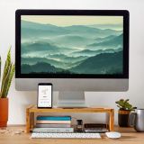 RAČUNALNIŠKI DODATEK VONHAUS PODSTAVEK ZA MONITOR LESEN