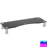 RAČUNALNIŠKI DODATEK VONHAUS STEKLEN PODSTAVEK ZA MONITOR L ČRN