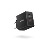 RAČUNALNIŠKI KABEL LENOVO DUAL USB-C 65W GAN PLONILEC ZA RAČUNALNIK