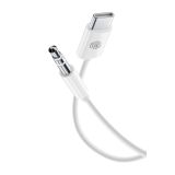 RAČUNALNIŠKI KABEL MUSIC SOUND AUDIO KABEL, USB-C-3.5MM BEL