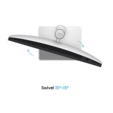 RAČUNALNIŠKI MONITOR BENQ 27" LED LCD MA270U IPS 4K HDMI/USBC SILVER GREY