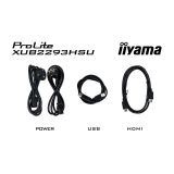 RAČUNALNIŠKI MONITOR IIYAMA 21.5" LED LCD XUB2293HSU B7 IPS FHD HDMI/DP/U