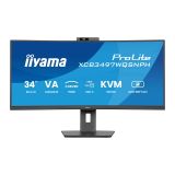 RAČUNALNIŠKI MONITOR IIYAMA 34" LED LCD XCB3497WQ SNPH-B1 VA 21:9 UWQHD HD