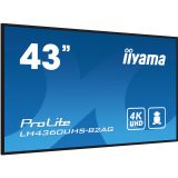 RAČUNALNIŠKI MONITOR IIYAMA 42.5" LED LCD LH4360UHS -B2AG VA 4K 16:9 HDMI/
