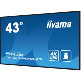 RAČUNALNIŠKI MONITOR IIYAMA 42.5" LED LCD LH4360UHS -B2AG VA 4K 16:9 HDMI/