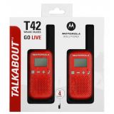 RADIJSKA POSTAJA MOTOROLA T42 RDEČA
