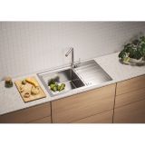 NERJAVNO POMIVALNO KORITO ALVEUS RANDO UP 30 795X505 MM