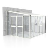 RASTLINJAK, STEKLO/POLIK. VITAVIA ATHENA 8600 ESG/VP BELA 3.4X2.7M