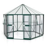 RASTLINJAK, STEKLO/POLIK. VITAVIA GALAXY 9000 ESG/HKP SMARAGDNA 284X336X383