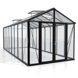 RASTLINJAK, STEKLO/POLIK. VITAVIA ZEUS COMFORT 15700 ESG/VP ČRNA 2.6X6.1M