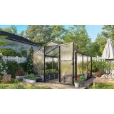 POLIKARBONATNI RASTLINJAK VITAVIA DEIMOS 8500 HKP10MM, ČRNA