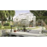 POLIKARBONATNI RASTLINJAK VITAVIA URAN 8300 HKP 4 MM ALUMINIJ 246X257X321