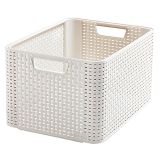 KOŠARA ZA SHRANJEVANJE CURVER RATAN BELA L