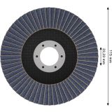 RAVNI BRUSNI LAMELNI DISK BOSCH 115 X 22.23 MM. G40 T29