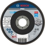 RAVNI BRUSNI LAMELNI DISK BOSCH 125 MM. G120 KOTNA