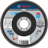 RAVNI BRUSNI LAMELNI DISK BOSCH 125 MM. G120 RAVNA