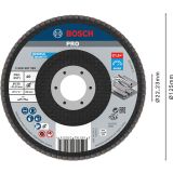 RAVNI BRUSNI LAMELNI DISK BOSCH 125 MM. G40 RAVNA
