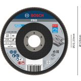 RAVNI BRUSNI LAMELNI DISK BOSCH 125 MM. G80 KOTNA