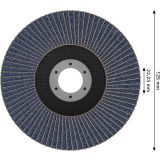 RAVNI BRUSNI LAMELNI DISK BOSCH 125 X 22.23 MM. G120 T27