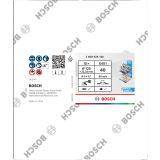 RAVNI BRUSNI LAMELNI DISK BOSCH 125 X 22.23 MM. G40 T27