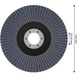 RAVNI BRUSNI LAMELNI DISK BOSCH 125 X 22.23 MM. G40 T29
