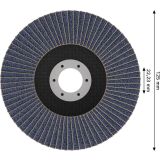 RAVNI BRUSNI LAMELNI DISK BOSCH 125 X 22.23 MM. G60 T29