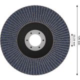 RAVNI BRUSNI LAMELNI DISK BOSCH 125 X 22.23 MM. G80 T29