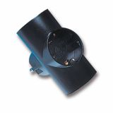 RAZDELILNIK/ADAPTER TRITECH TR 3, 3 ŠUKO ČRN, PAKIRAN