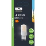 RAZNA LED ŽARNICA CASAYA MAT ZATEMNILNA G9 4W 430LM 3000K