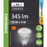 RAZNA LED ŽARNICA CASAYA ZATEM. REFL. GU10 4W 38° 345LM 3000K