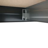 REGAL AR SHELVING 180X150X60CM 4P/400KG ANTRACIT SIV
