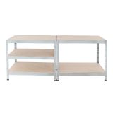 REGAL AR SHELVING 180X90X40 CM 5P/175KG GALVA