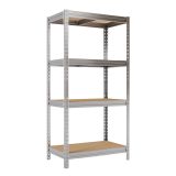 REGAL AR SHELVING 200X100X60 CM 4P/450KG BULLRACK RIVET POCINKAN