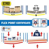 REGAL SIMONRACK 180X90X50 CM 5P/180KG ANTRACIT / GALVA