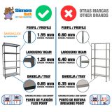 REGAL SIMONRACK 180X90X50 CM 5P/180KG ANTRACIT / GALVA