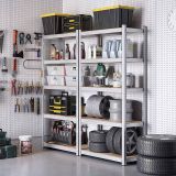 REGAL SONGMICS 180X90X40 CM 5P/175KG GLR040E02 BEŽ-SREBRN
