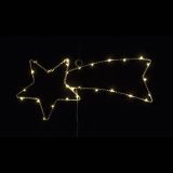 LUČKE MQ REPATICA 33X15 CM MINI LED TOPLO BELE PRITISKAČ