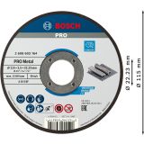 REZALNA PLOŠČA ZA JEKLO BOSCH 115 X 2.5 X 22.23 MM