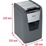 UNIČEVALNIK PAPIRJA REXEL AUTO+ 150X 4X28/P4 OPTIMUM 2020150XEU