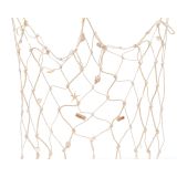 DEKORACIJA DECORIS RIBIŠKA MREŽA S ŠKOLJKAMI 100X150 CM