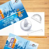 RISALNI LISTI,KOLAŽ PAPIR LEVIA 1/10 A4 160GSM 110245