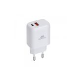 RIVACASE HIŠNI POLNILEC PS4192 WD4 QUICK CHARGE 20W VHOD TYPE C IN USB, TER S KABLOM TYPE C - ORIGINAL (EU BLISTER) BEL