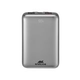 RIVACASE PRENOSNA BATERIJA/POWERBANK VA2611 10.000 MAH 30W Z LCD EKRANOM IN 2X PODATKOVNI KABEL (TYPE-C, LIGHTNING)