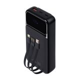 RIVACASE PRENOSNA BATERIJA VA2221 ("POWERBANK") 20.000 MAH 22,5W, ČRN, Z LCD EKRANOM