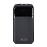 RIVACASE PRENOSNA BATERIJA VA2221 ("POWERBANK") 20.000 MAH 22,5W, ČRN, Z LCD EKRANOM